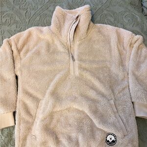Spyder Cozy Cream Sherpa Pullover